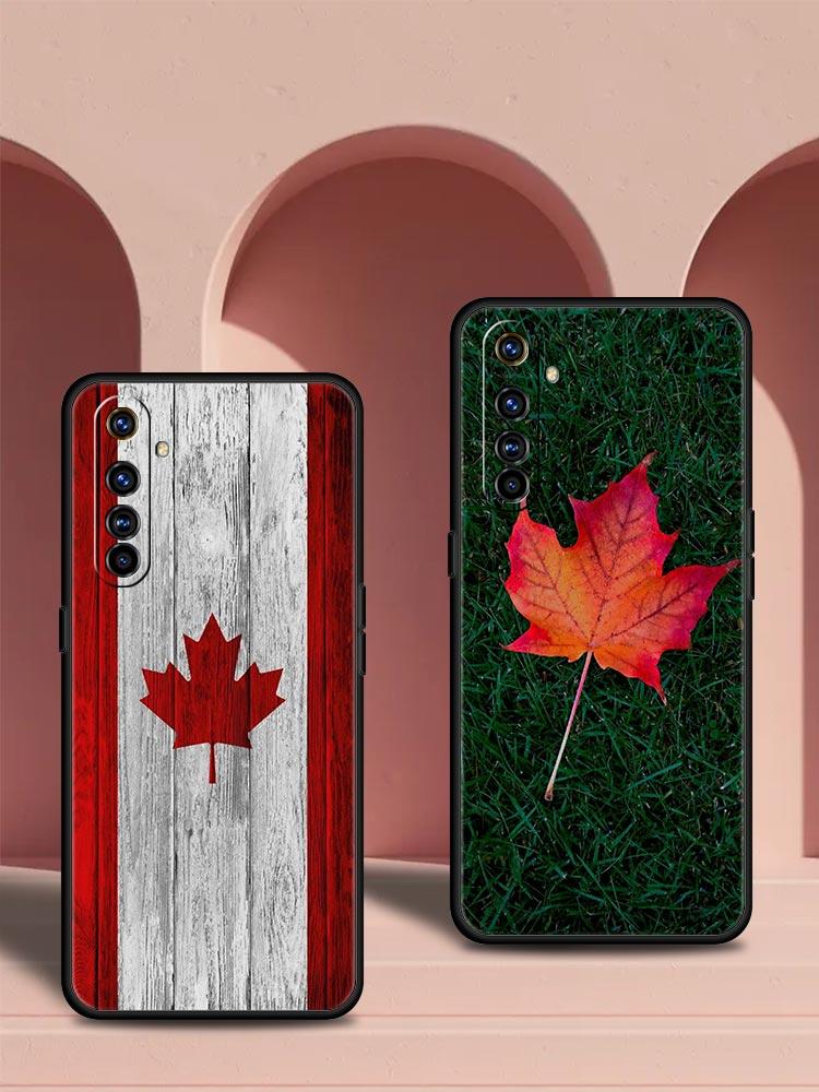Кленовый флаг Канады любовь футбол для Realme GT Neo 2 3 чехол для телефона Realme 9 8 5G 7 6 GT2 Pro Plus 9i 8i C21Y C3 C11 C25 C35 чехол