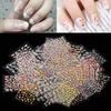 10 Sheets Mix Color 3D Floral Design Beautiful Nail Art Stickers Decals