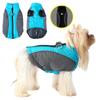 Зимняя куртка для собак средних и маленьких собак, кошек, ветрозащитная, теплая, с D-образным кольцом, одежда для щенков, чихуахуа, костюм на молнии для домашних животных