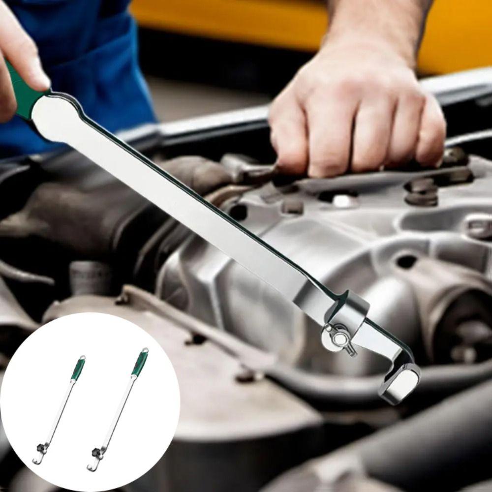 Extra Leverage Spanner Extension Tool Carbon Steel Heavy Duty Spanner Extender Tight Space