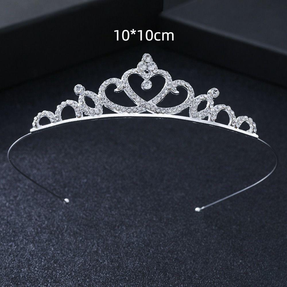 Crown Headband Women's Hair Crowns Fashion Alloy Hair Jewelry Bridal Wedding Tiara Hair Ornament