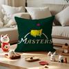 M-Masters Golf Printing Pillow Case Anti-dustmite Pillowcase Invisible Zipper Silky Short Plush Sofa Cushion Cover