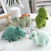 Cute 2024 Dinosaur Plush Toy Keychain Soft Pp Cotton Bag And Car Ornament