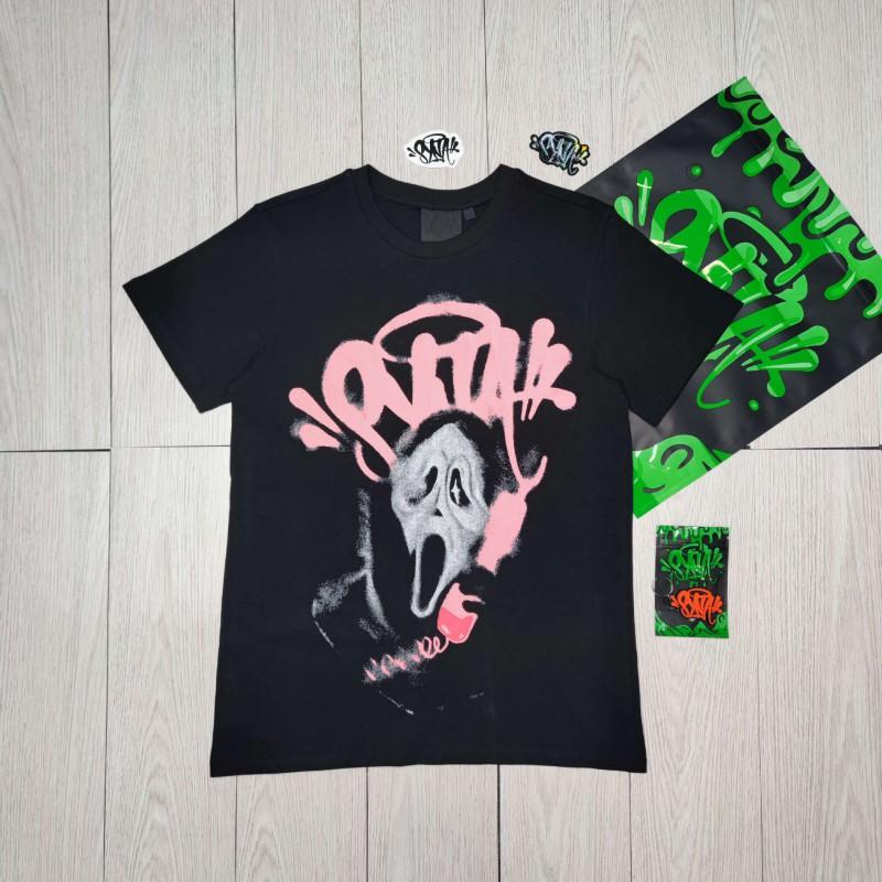 Unisex Cotton Graphic Tee Streetwear Crew Neck Short Sleeve Casual T-Shirt Teens Adults