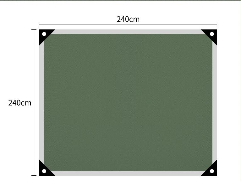 Влагостойкий напольный коврик для кемпинга на открытом воздухе, толстый коврик для пикника на пляже под палаткой, водонепроницаемый коврик, портативное тканевое оборудование для пола