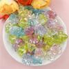 Home Party Supplies 12*6.8mm Beading Neclace Bracelet Handcrafted Loose Beads DIY Flower Jewelry Making Acrylic Beads Caps Morning Glory Earrings