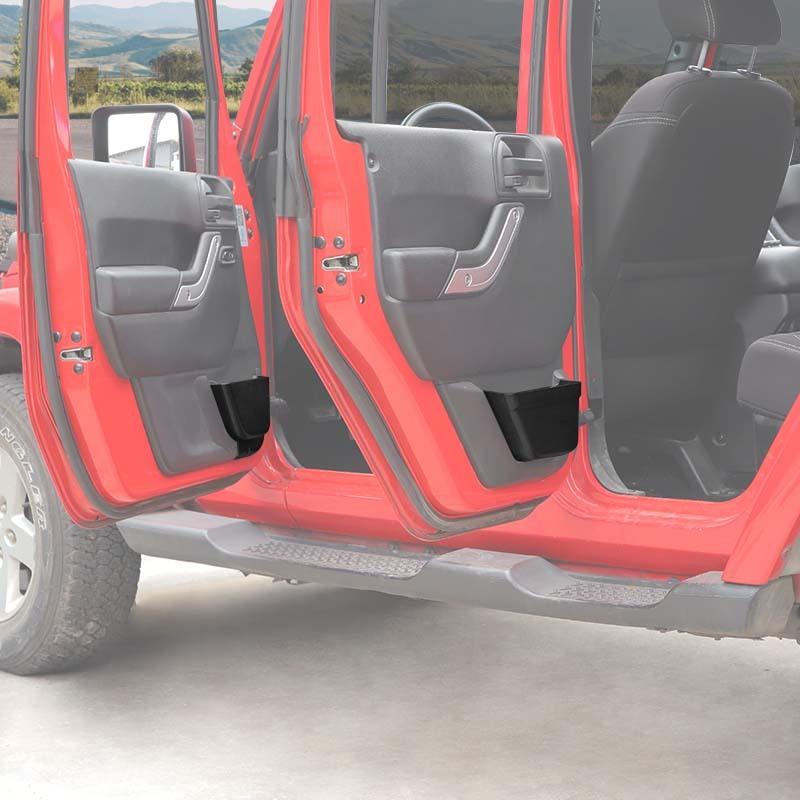 Автомобильные передние задние дверные сетчатые карманы Ящик для хранения Органайзер Контейнер Для Jeep Wrangler JK 2011-2017 Аксессуары для интерьера