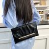 Женские сумки женские сумки 2025 весна новая европейская и американская мода плиссированная сумка через плечо сумка-конверт на цепочке тренд