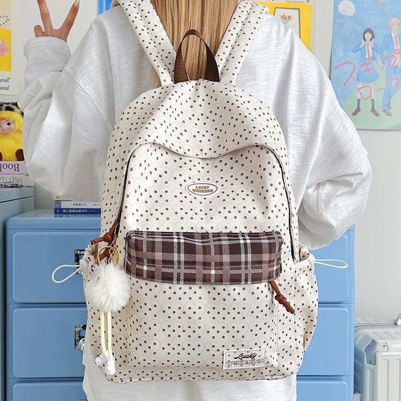 Школьные сумки Schoolbagins литературная и свежая клетчатая школьная сумка для девочек высокая стоимость студенческий стиль ученики средней школы классная дорожная сумка