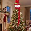 Snowman Tree Topper Soft Christmas Eye-Catching for Shop Window