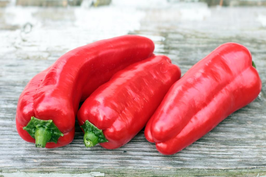 SAFLAX Garden in the Bag - Органический - Перец сладкий - Маркони длинный красный - 20 семян - С субстратом в подходящем пакете-стойке - Capsicum annuum