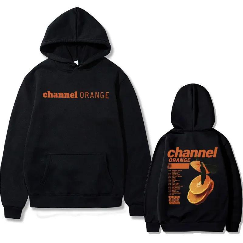 European Size Oversized Hoodie with Gold Rap Pattern