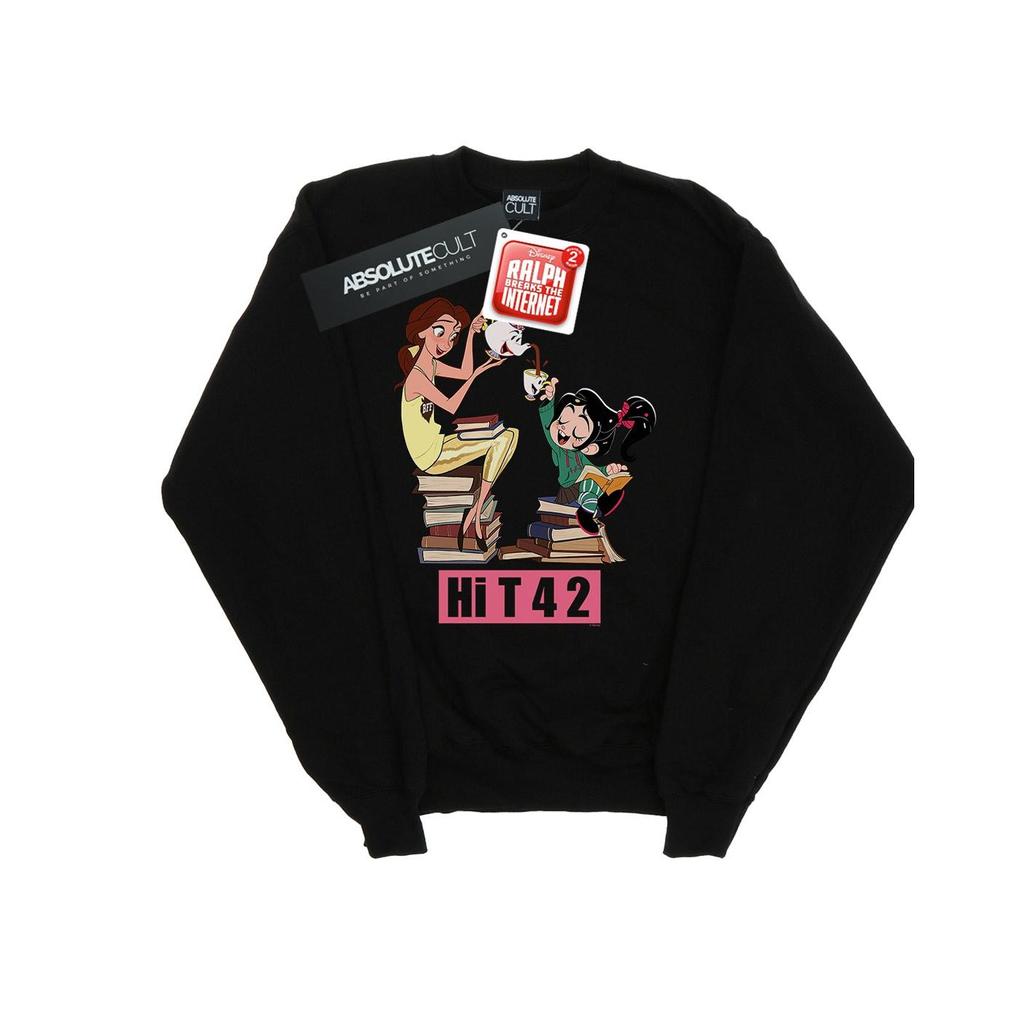 Disney Womens/Ladies Wreck It Ralph Belle And Vanellope Sweatshirt