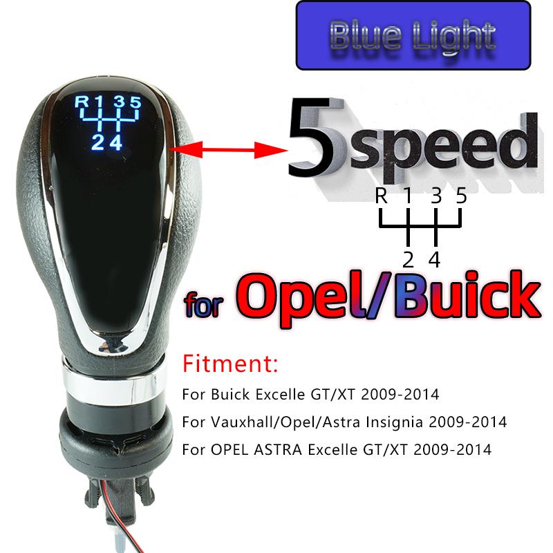 Светодиодный задний светильник, автомобильная ручка переключения передач, ручной рычаг переключения передач, ручка переключения передач для Opel/Buick Excelle GT/XT 2009-2014, светодиодная ручка переключения передач