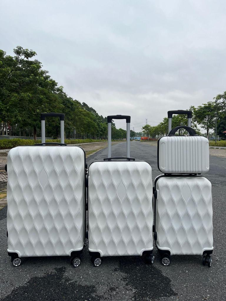 Универсальный набор чемоданов на колесиках: 28"/24"/20"/12" ABS Чемодан на колесах