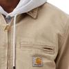 Carhartt WIP Detroit Dearborn Canvas 12oz (Summer) Jacket Dusty H Brown (Faded) Men Streetwear I026467-0ME-FH