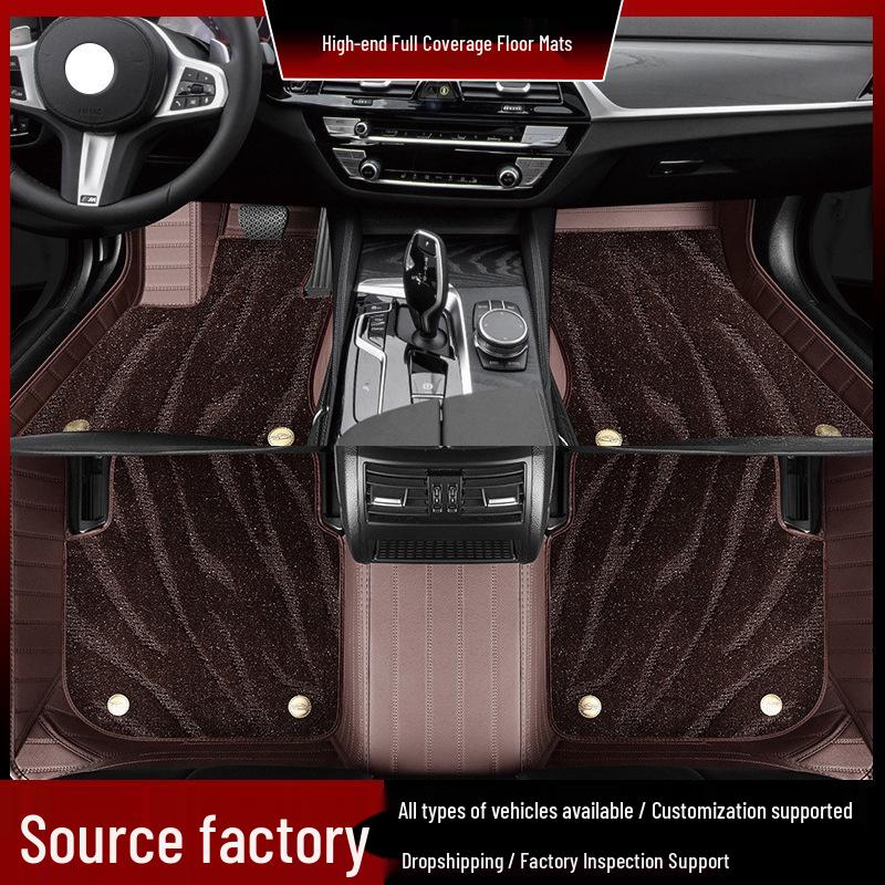 Индивидуальные коврики для пола для Hongqi HS5: Полностью закрывающий коврик для новой модели 2025 года и моделей 2019/2022 годов