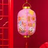 Cute Rabbit Chinese Style Lantern Traditional Festival Round Paper Lantern  Home Decor