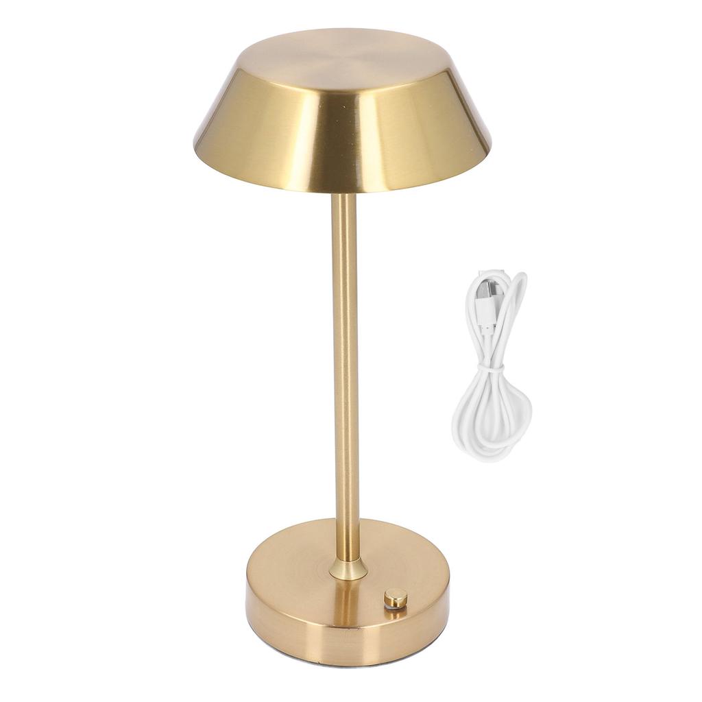 Cordless Table Lamp 3 Color Temperature Stepless Dimming 2000mAh Battery Operated Touch Lamp