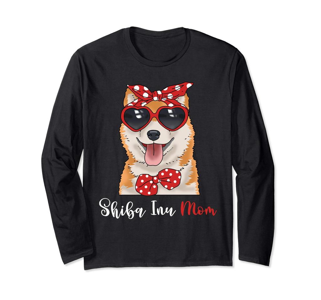 Shiba Inu Gift for Shiba Inu Shiba Inu Long Sleeve Women, Moms, Girls, T-Shirt