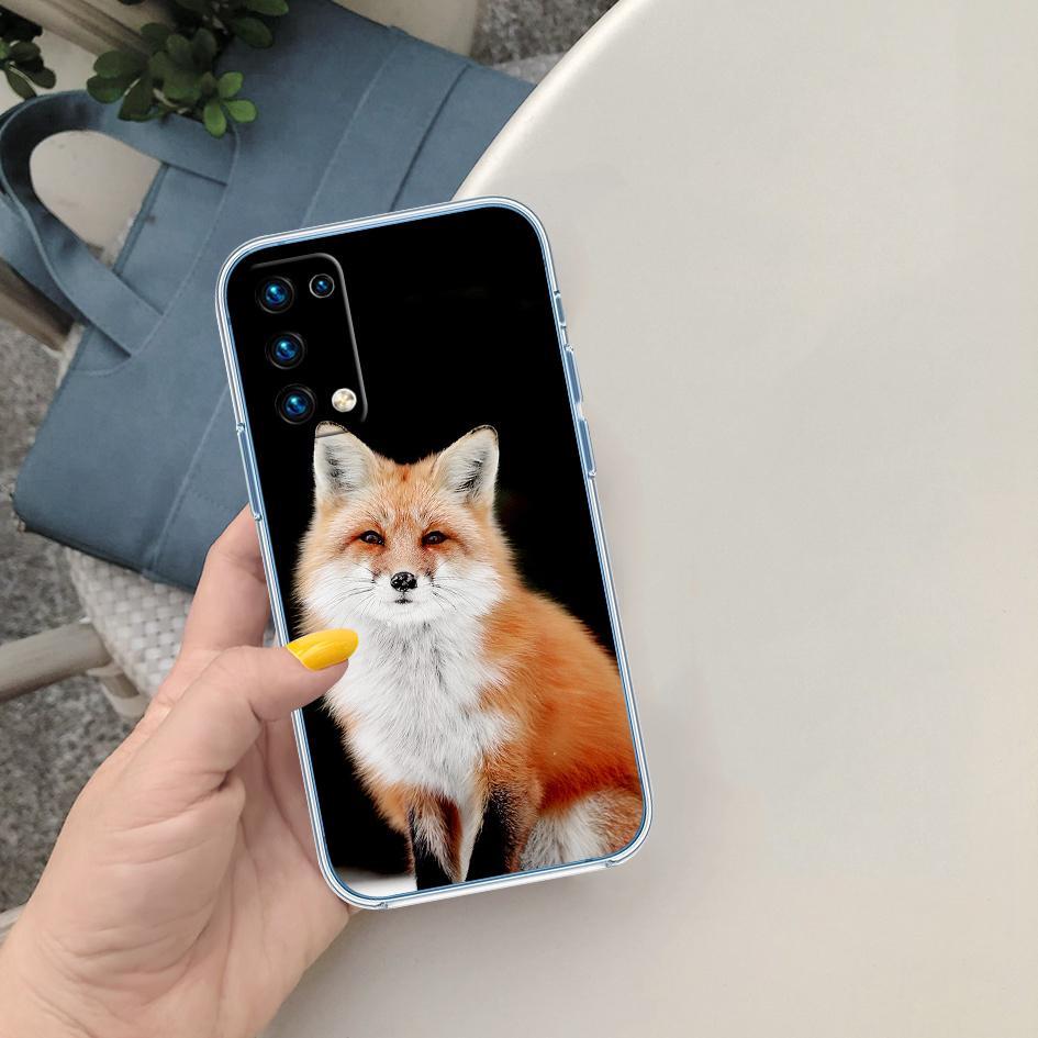 QT18 fox funny foxs lovely cute New High-End Phone Case for Samsung Galaxy A04 A04S A05 A05S A14 A23 A34 A54 M23 M52 M53 A55 A35