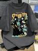 Summer Plus Size Demon Slayer Anime Printed Unisex Women Tshirt Casual Parent Child Top Fashion Harajuku Style Street Wear Y2K