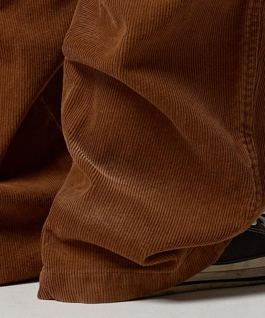 Dickies Стирка Широкие Вельветовые Брюки с Двойными Коленями Верблюжий