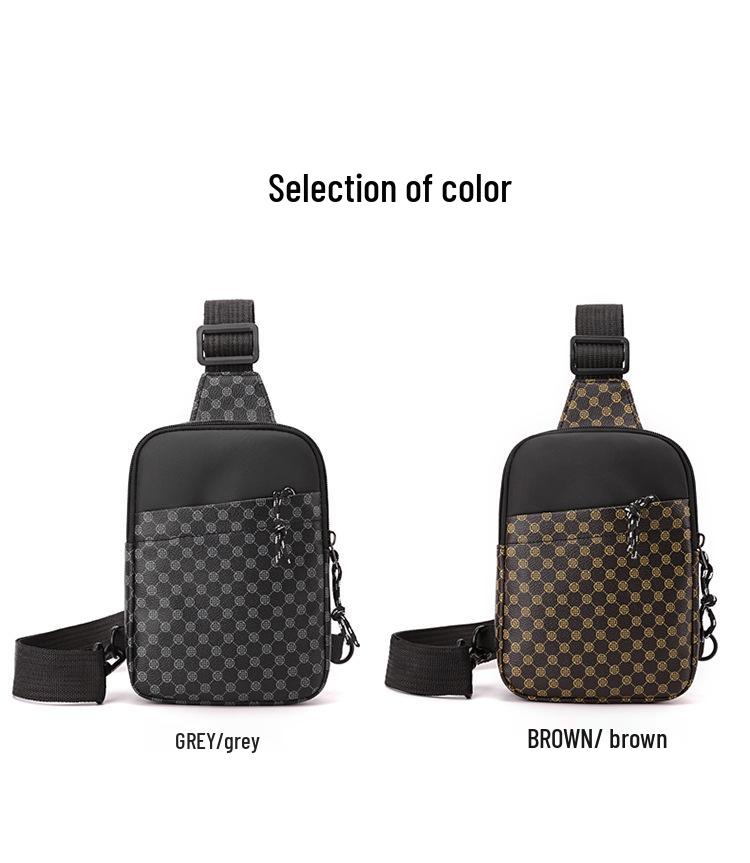 Унисекс Водонепроницаемая Мини Спортивная Сумка Кроссбоди из ПУ - Чехол для Телефона и Вещей первой необходимости