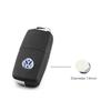 OBTLU1 5Pcs Car Remote Key Emblem Sticker Aluminum Keys Decoration Decal For VW GTI Atlas Jetta Touareg Variant Golf Polo Taos Passat