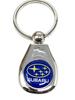 Subaru Logo Silver Key Tag Keyring Keychain Impreza Legacy Forester Ascent BRZ Cross-Trek Outback STI WRX