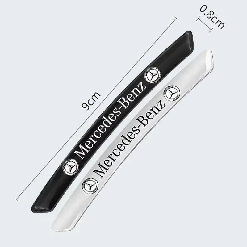 4Pcs Metal Car Wheel Hub Sticker Decorative Accessories for Mercedes Benz W203 W204 W205 W206 W212 W213 W222 W223 E300 key ring CLNOP1
