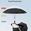 Stroller Umbrella With Clamp 360 Degree Adjustable UV Protection Stroller Universal Umbrella Sunshade For Baby Pram,1PC