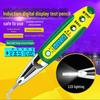 Multi-Function Digital Display Induction Test Pen with LED Light