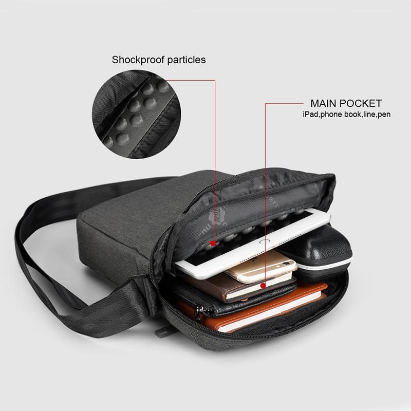 Бренд Tigernu, мужская сумка-мессенджер, водонепроницаемые сумки через плечо высокого качества для мужчин, деловые сумки через плечо, 2021, мужские мини-сумки