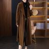Double-sided Wool Fur Coat for Women's New Autumn and Winter Extended Lapel Fur Coat for Women