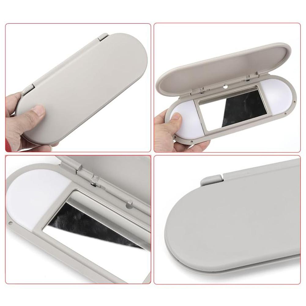 Fits For 2015-2022 BMW MINI F55 F56 51167342194 Sun Visor Vanity Mirror Gray New