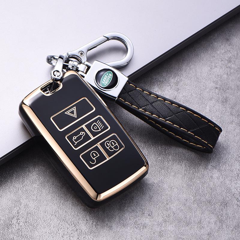 Land Rover Key Case: Compatible with Range Rover Evoque, Velar, Defender, Discovery Sport, Freelander - Unisex Car Shell Bag