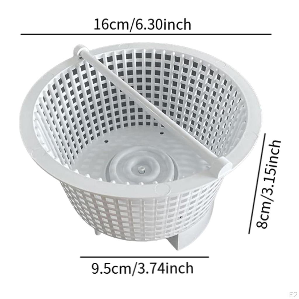 Pool Skimmer Basket Debris Leaves Collector Effort Accessories Professional Lightweight Strainer