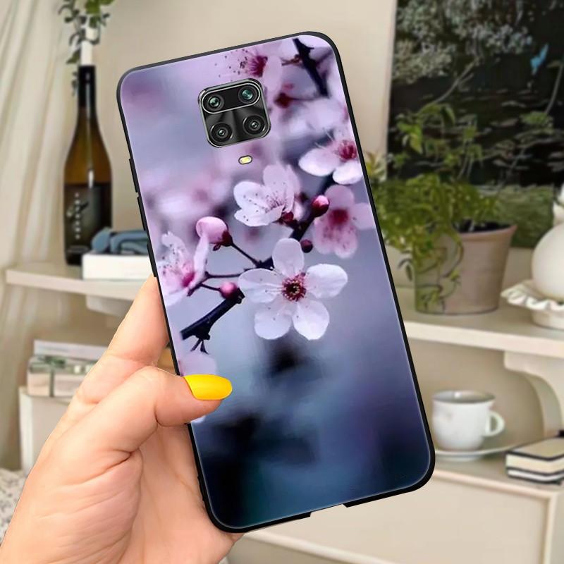 Чехол для Xiaomi Redmi Note 9 Pro Note9 9S Цветы Силиконовый Мягкий ТПУ Задняя Крышка Для Xiaomi Redmi Note 9Pro Max Чехол Coque Fundas