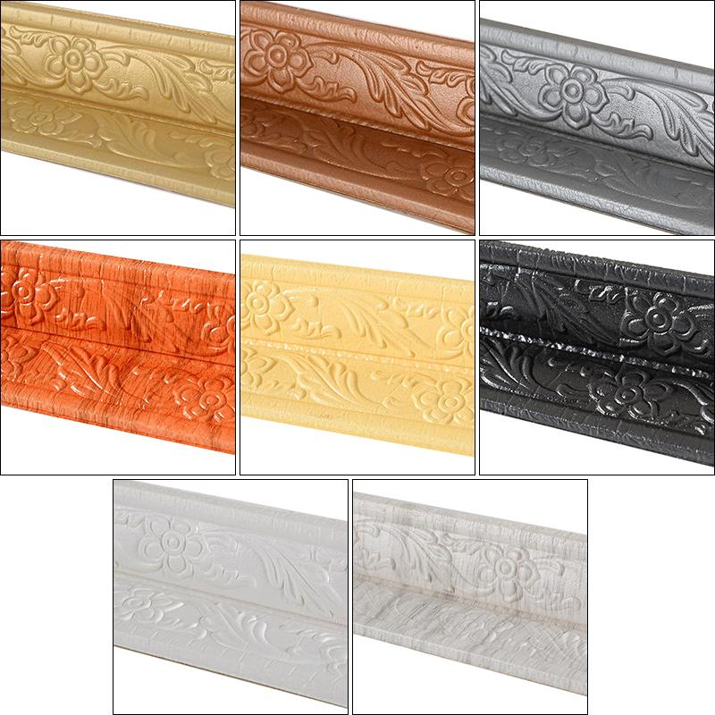 Высокое качество 2,3 м плитка обои граница стены край полосы верхняя угловая линия стены линия талии наклейка