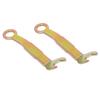 2PCS Pivot Adjustment Key для вешалки раздвижной двери 3/8 дюйма Open 3 дюйма Длина Нержавеющая сталь