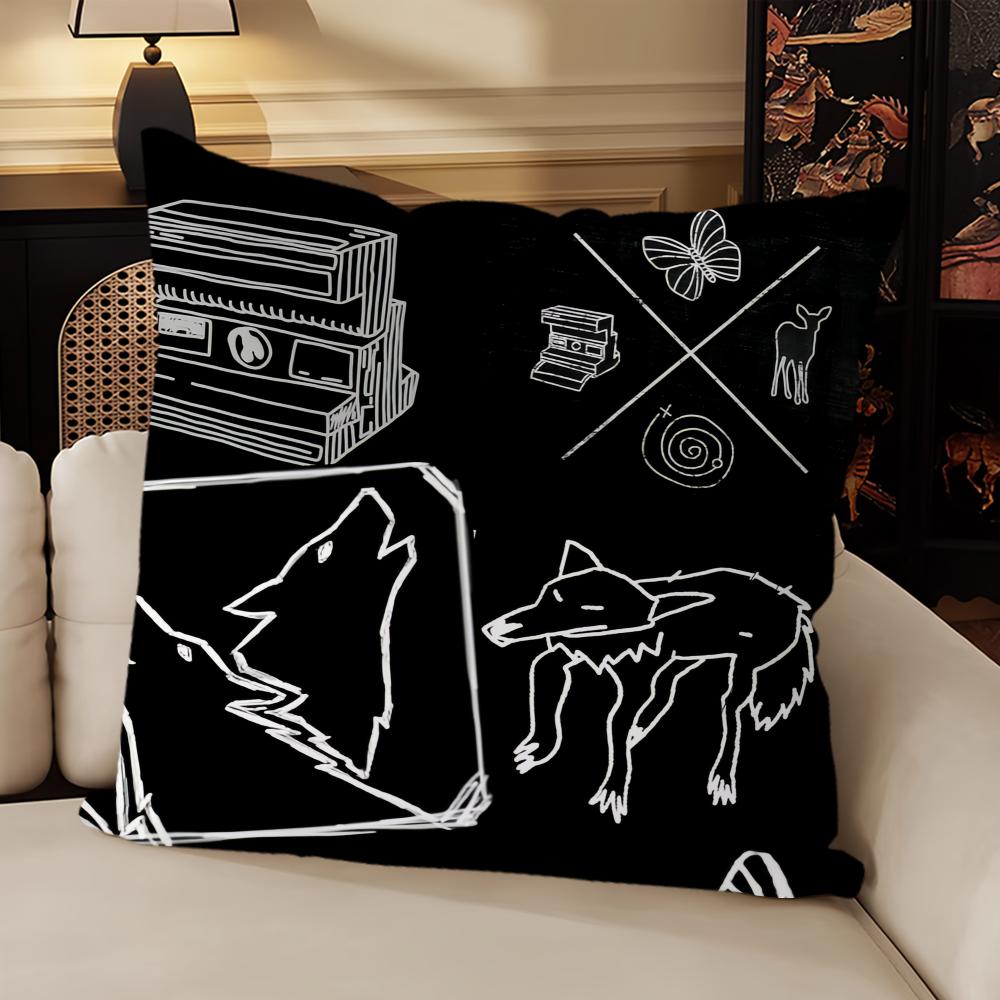 Classic Game Life Is Strange 2 Pillow Case Sofa Living Room Bedroom Headboard Backrest Cushion Square Cushion Nap Time