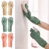 Thicken Cleaning Gloves Plush Housework Gloves Durable Dishwashing Gloves