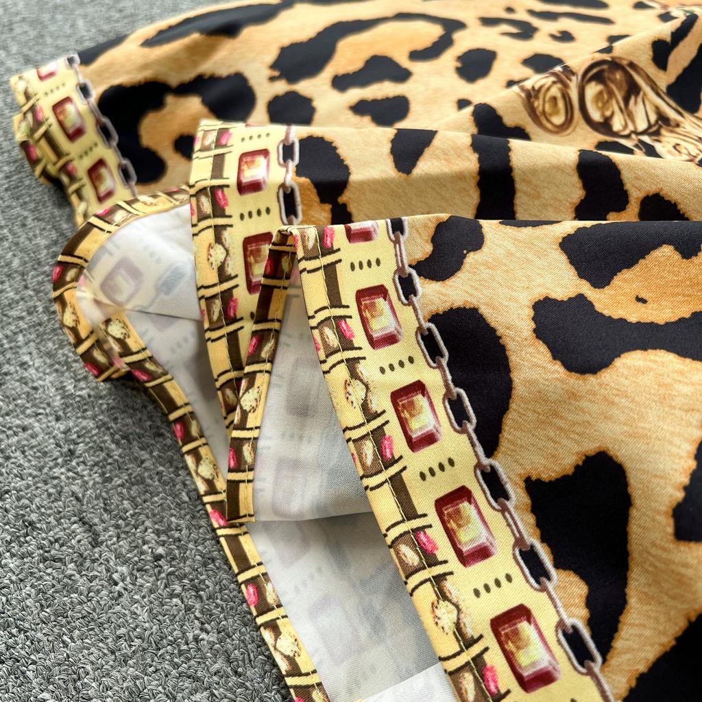 Весенне-осеннее женское винтажное праздничное платье с принтом и v-образным вырезом на шнуровке, длинное платье макси до щиколотки