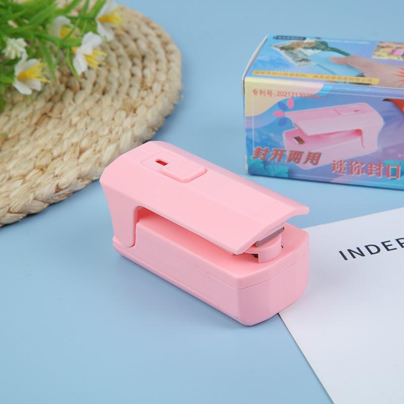 Мини-машина для запечатывания термопакетов, упаковочный запайщик, термопластиковые пакеты для пищевых продуктов, портативный запайщик, упаковочный термосварщик для пищевых продуктов