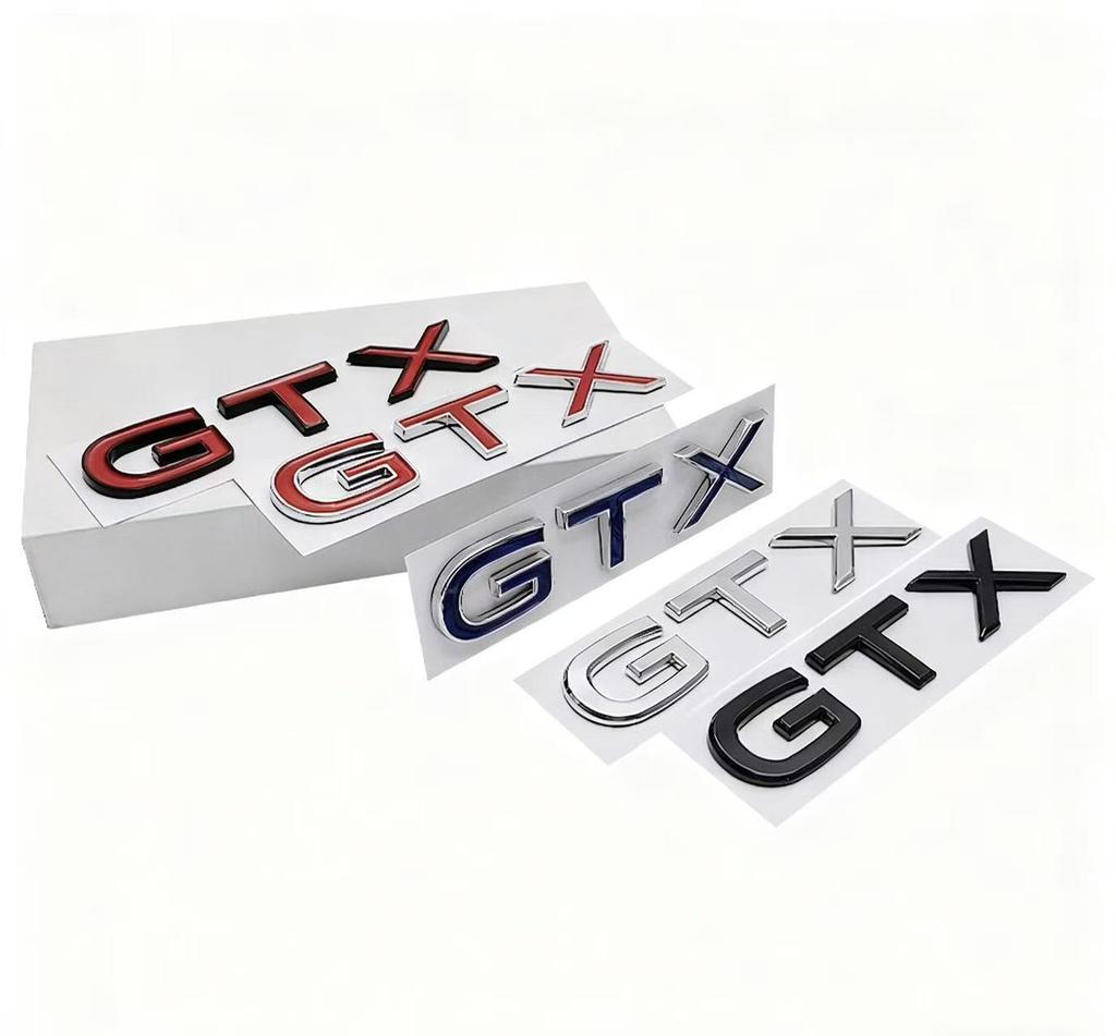 Volkswagen GTX Logo Car Body Sticker for Trunk & Sides