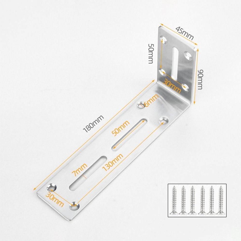 Экономия места Крепежная скоба Настенная Настенная поддержка Новая полка Кронштейн Мебель
