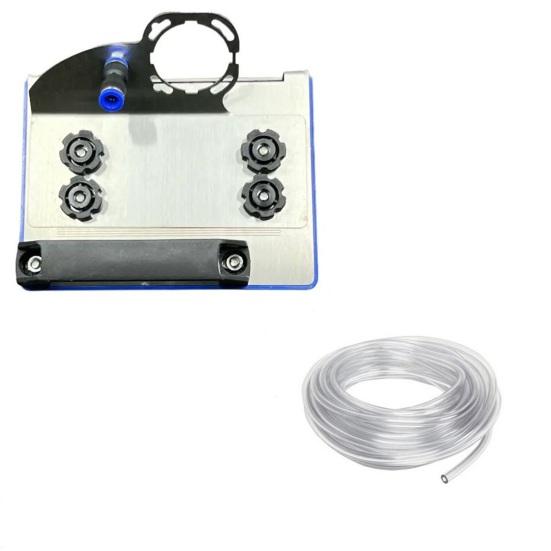 Подставка для угловой шлифовальной машины для плитки. Держатель полировального станка для резки фаски под углом 45 градусов для шлифовальных машин типа 100.