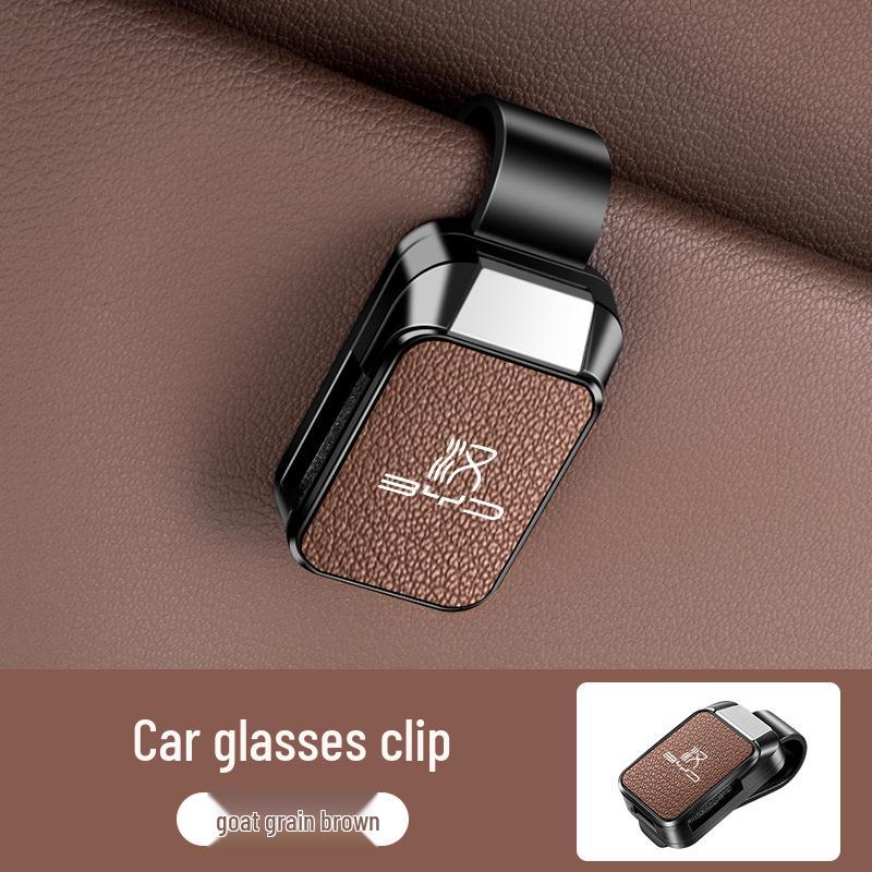 BYD Han Car Sunglasses Sun Visor Clip Storage & Interior Decoration Clip