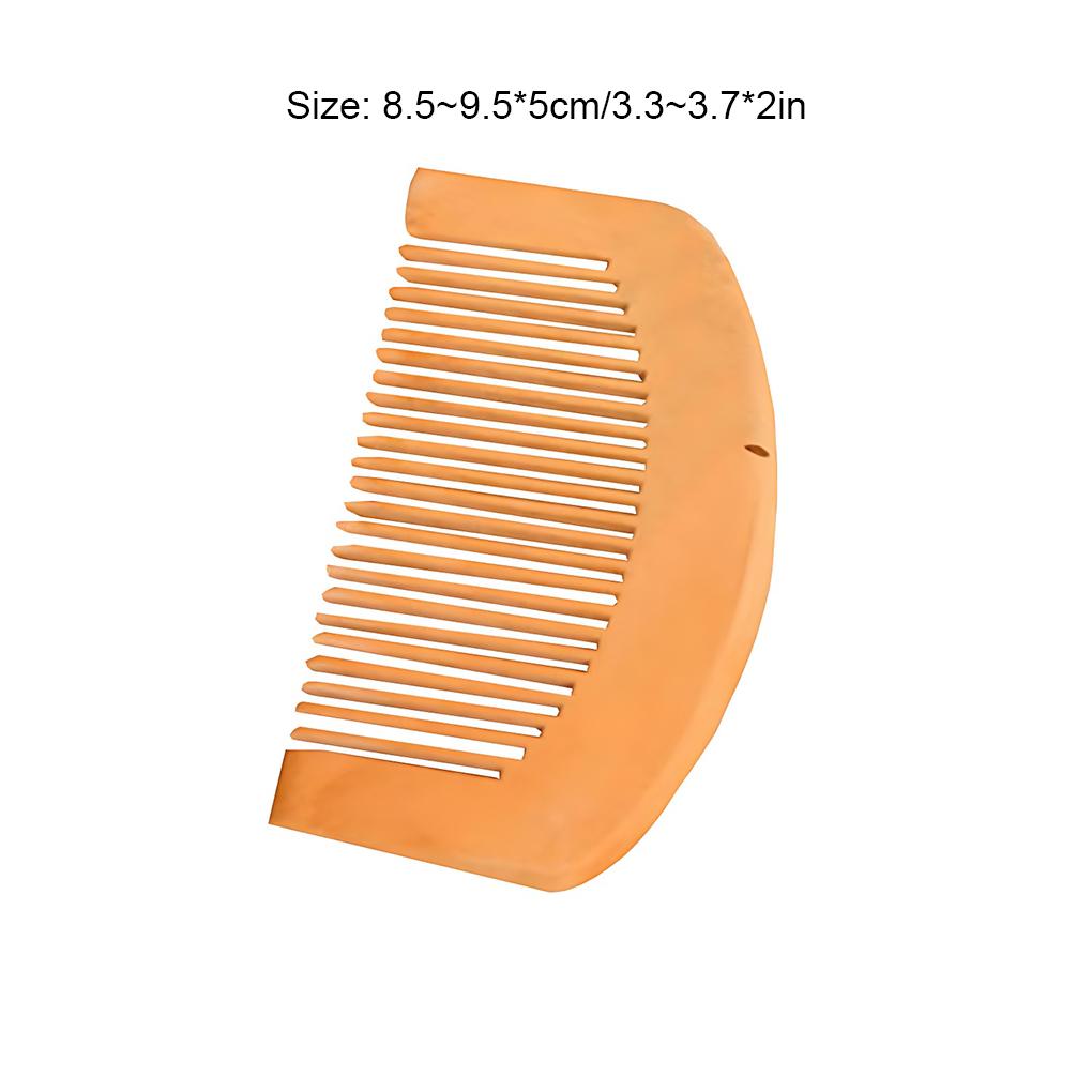 Wood Made Comb For Smooth Combing Natural Ingredients Massage Hair Care Tool Non-toxic Beards